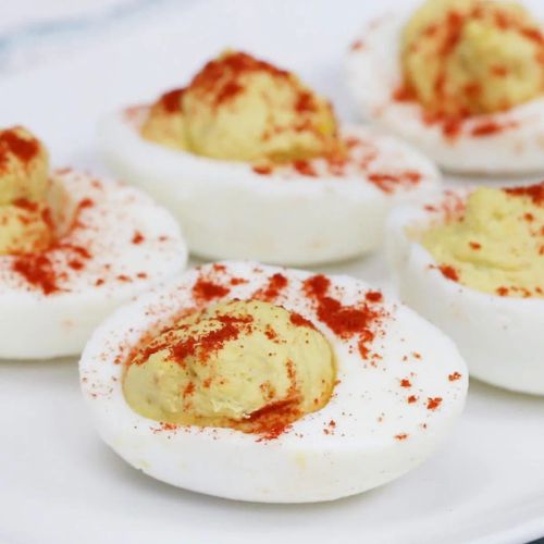 Avocado Deviled Eggs