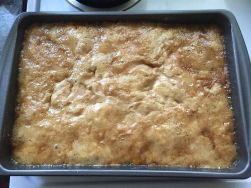 Peach Crumble Cake