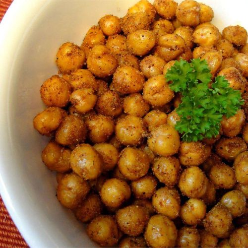 Simple Roasted Chickpea Snack