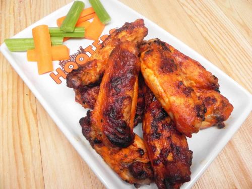 Simple Grilled Hot Wings