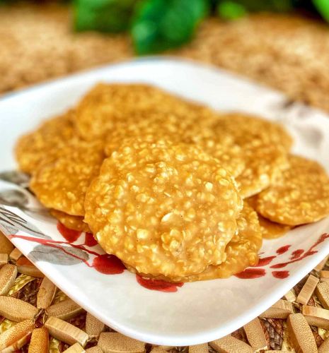 Easy Oatmeal-Peanut Butter Cookies