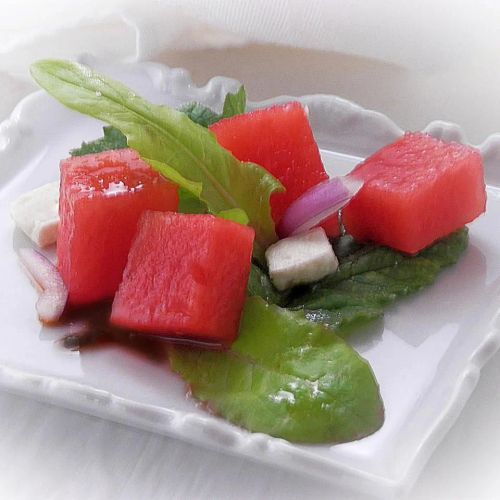 Arugula and Watermelon Salad