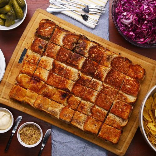 Sheet-pan Party Paninis