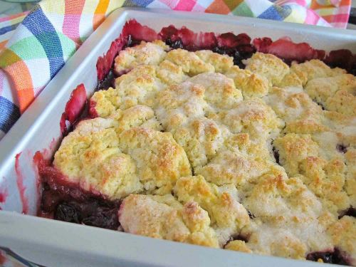 Rhubarb Cobbler