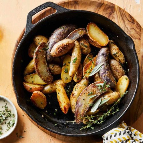 Skillet-Roasted Fingerling Potatoes