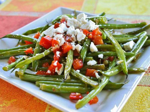 Arica's Green Beans and Feta