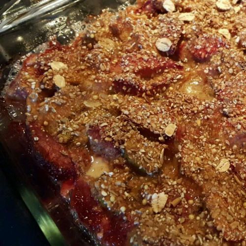 Grandma Donna's Rhubarb Crisp