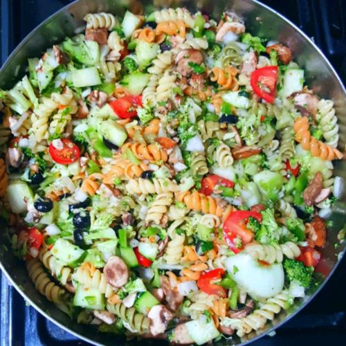 Rainbow Rotini Salad