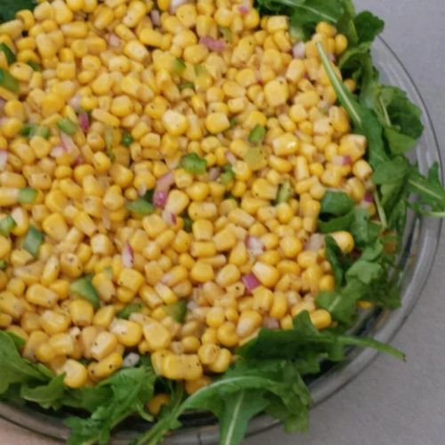 Corn Salad with Arugula