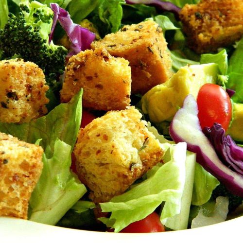 Garlic-Parmesan Croutons