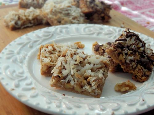 Ollie Bean's Coconut Bar Cookies