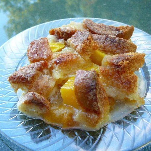 Too Easy Peach Cobbler