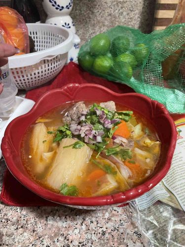 Caldo De Res (Beef Soup)