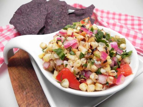 Fire-Roasted Corn Salsa