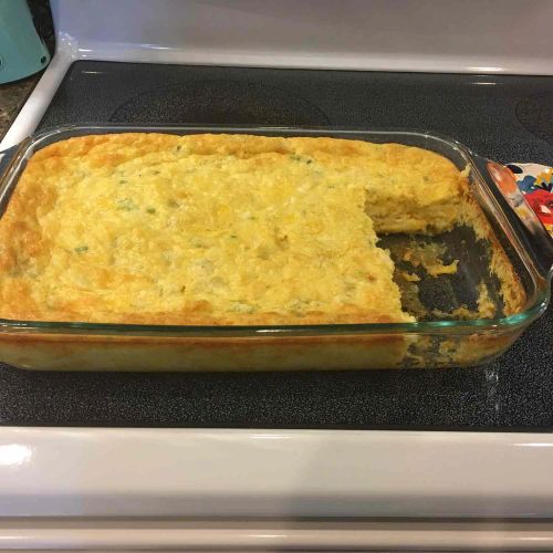 Green Chile Egg Casserole