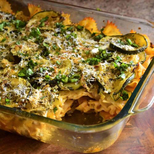 Roasted Zucchini Casserole