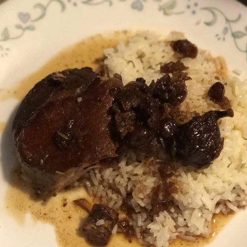 Slow Cooker Cranberry Fig Pork