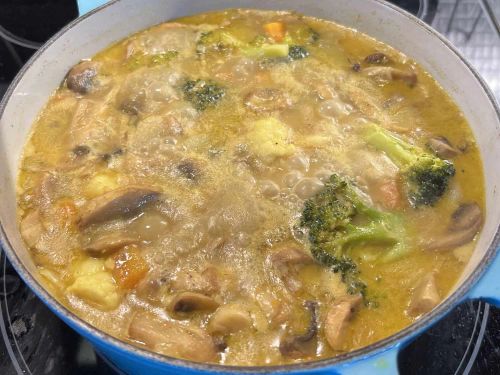 Vegetable Curry with Coconut Milk