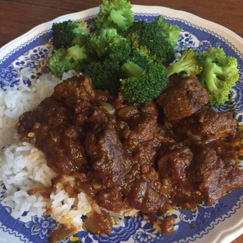 Easy Indian Curried Lamb