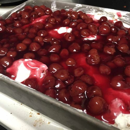 Cherries in the Snow Cake