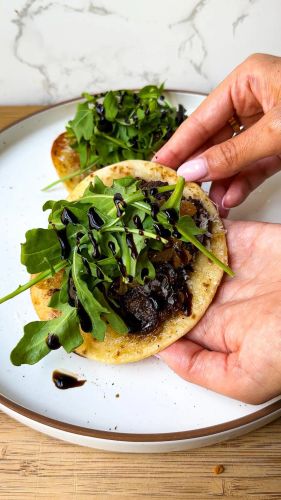 French Onion Smash Burger Tacos