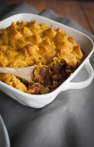 Autumn Sweet Potato Shepherd's Pie