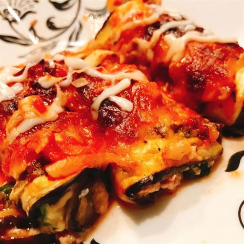 Cheesy Eggplant Rollatini