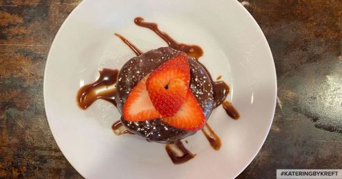 Flourless Molten Spice Cake