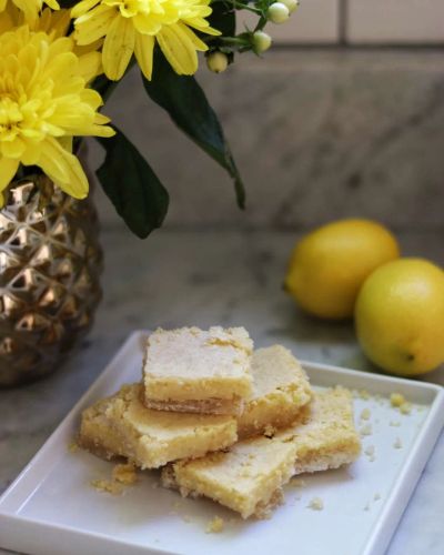 Keto Lemon Bars