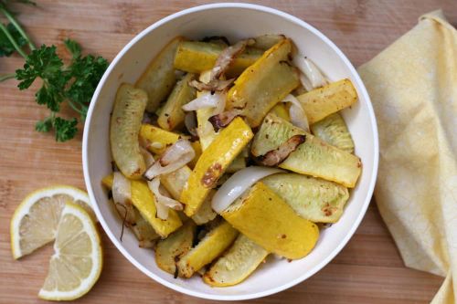 Air Fryer Yellow Squash