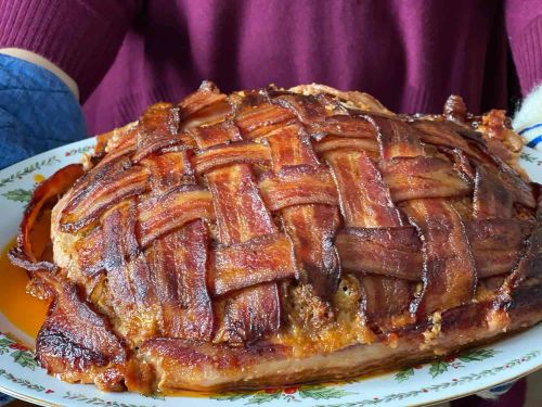 Bacon-Wrapped Meatloaf