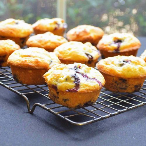 Chef John's Blueberry Muffins