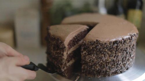 10-Ingredient Cream Cheese Chocolate Cake