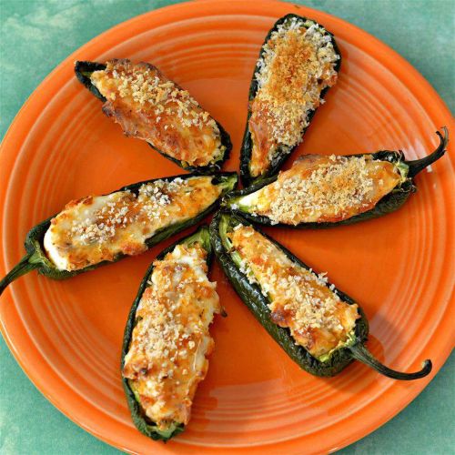 Baked Cream Cheese Jalapeño Poppers