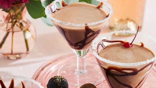 Easy Chocolate Martinis for Two