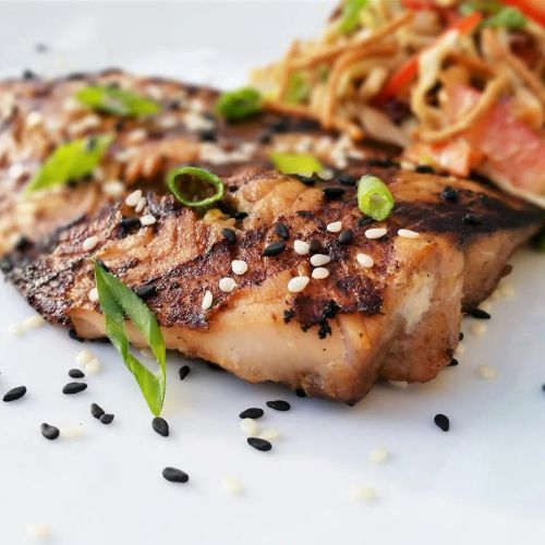 Sesame Grilled Salmon