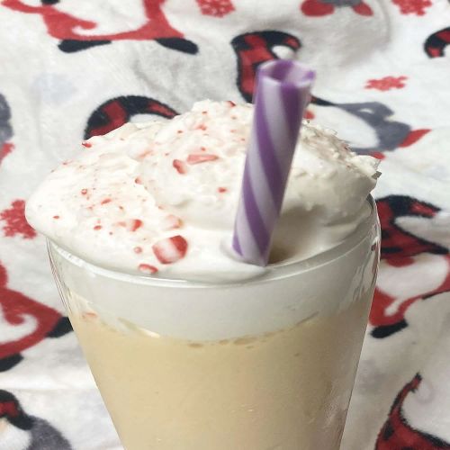 Peppermint Eggnog Milkshake