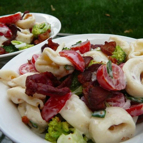 Tortellini Bacon Broccoli Salad