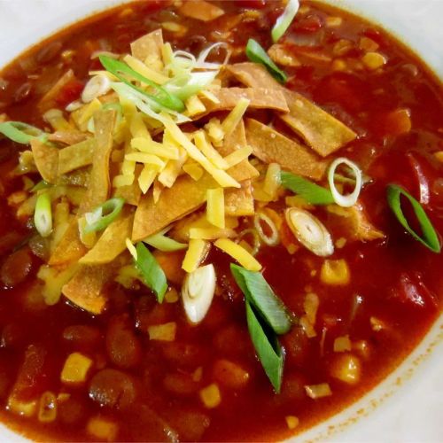 Healthier Slow-Cooker Chicken Tortilla Soup