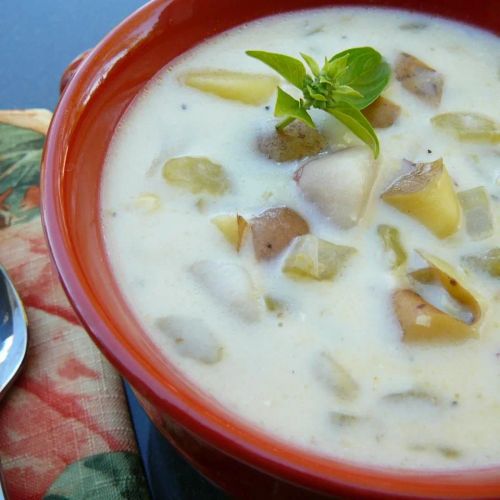 Cheesy Potato and Corn Chowder