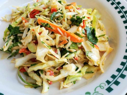 Spicy Slaw for Fish Tacos