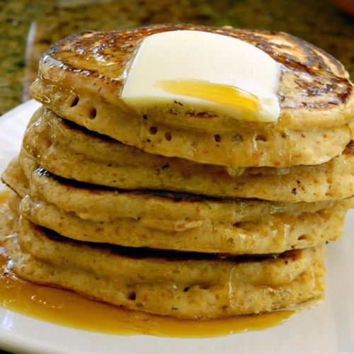 Whole Wheat Pancakes from Scratch