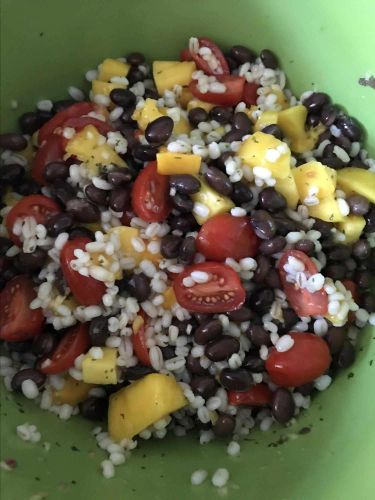 Caribbean Barley Salad