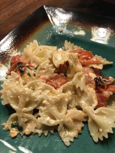 Chase's Baked Feta Pasta