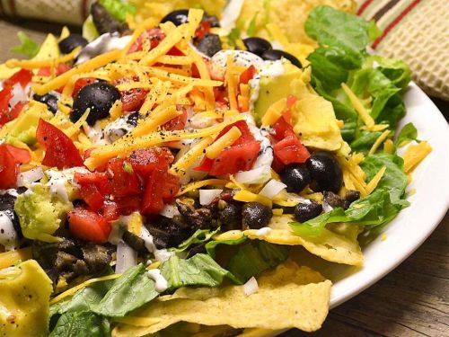 Easy Black Bean Taco Salad