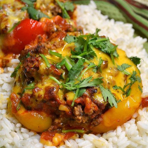 Stuffed Mexican Peppers