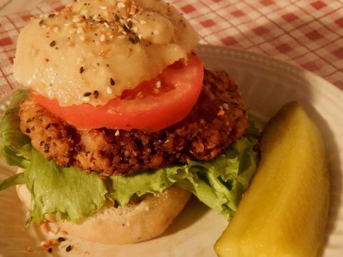 Turkey Quinoa Baked Burgers