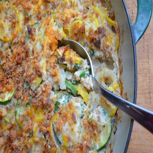 Cheesy Squash Casserole