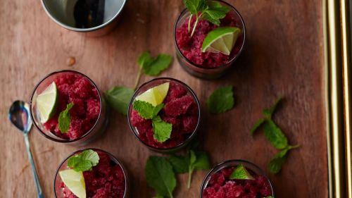 Berry-Mint Granitas