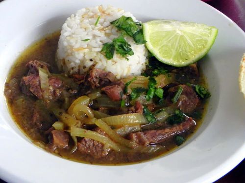 Bistec Encebollao